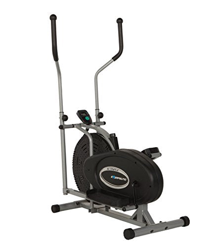 EXERPEUTIC Aero Air Crosstrainer, robuster und kompakter Ellipsentrainer mit Rillenriemenantrieb